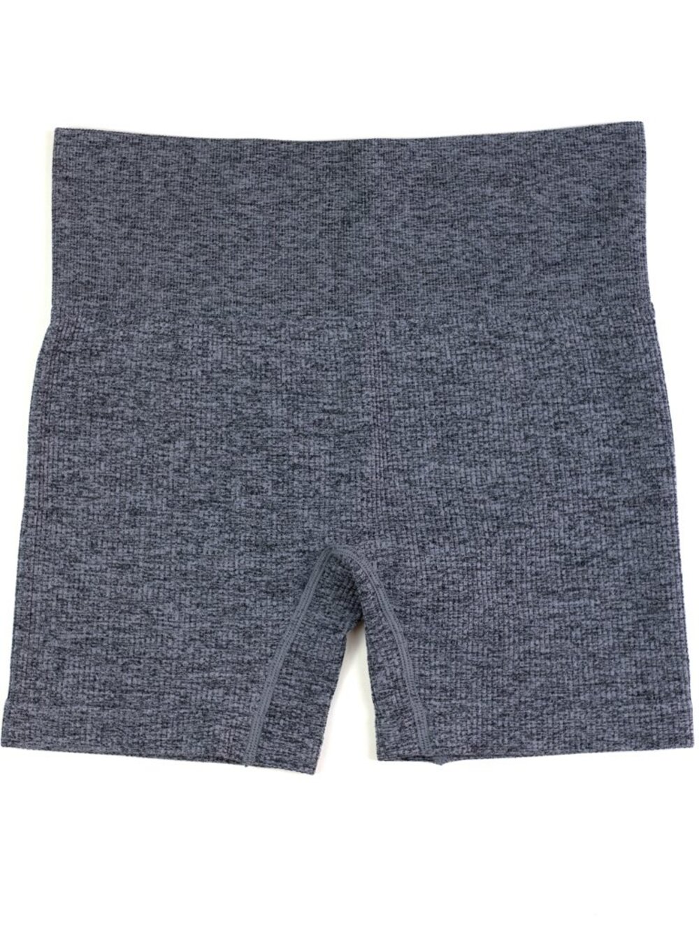 Colsie Ribbed Biking Shorts Gray M